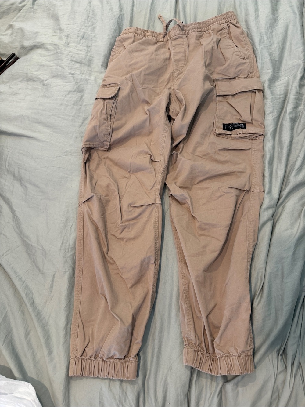 C25 H&M Men's Cargo Pants in Light Tan